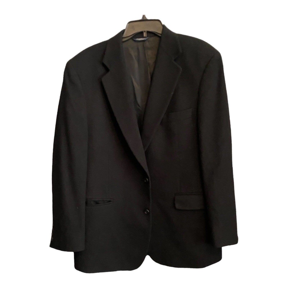Brooks 346 Navy Wool Sport Coat‎ Blazer 44R